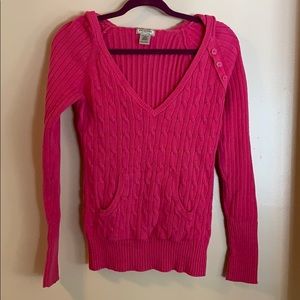 Arizona Hooded Cable-Knit Sweater